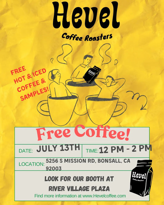 Free Coffee Stand in Bonsall! July 13th!