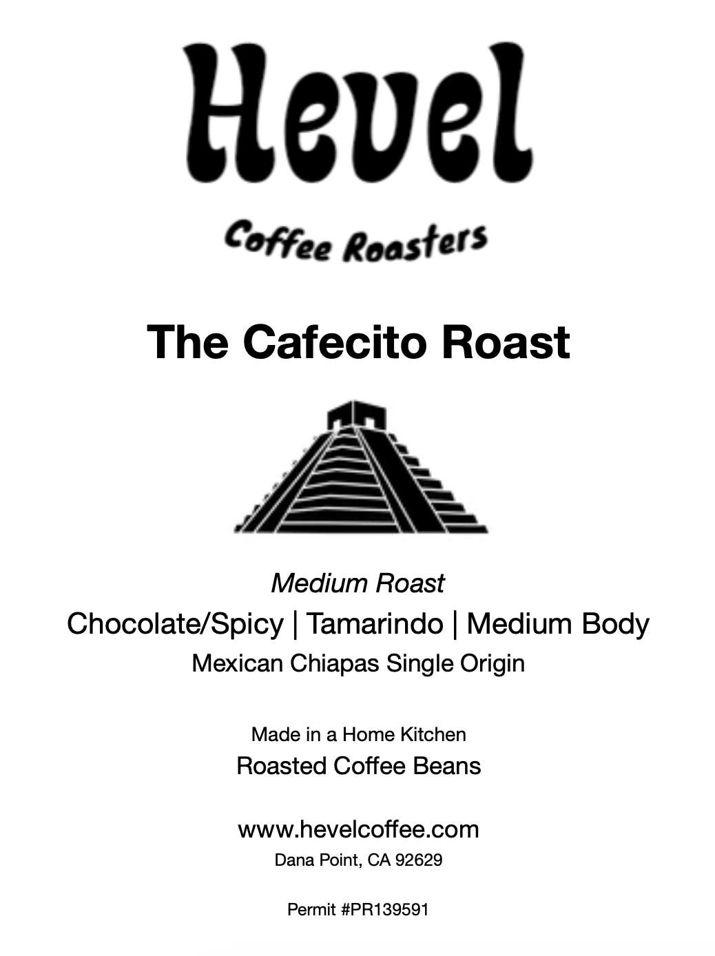 The Cafecito Roast