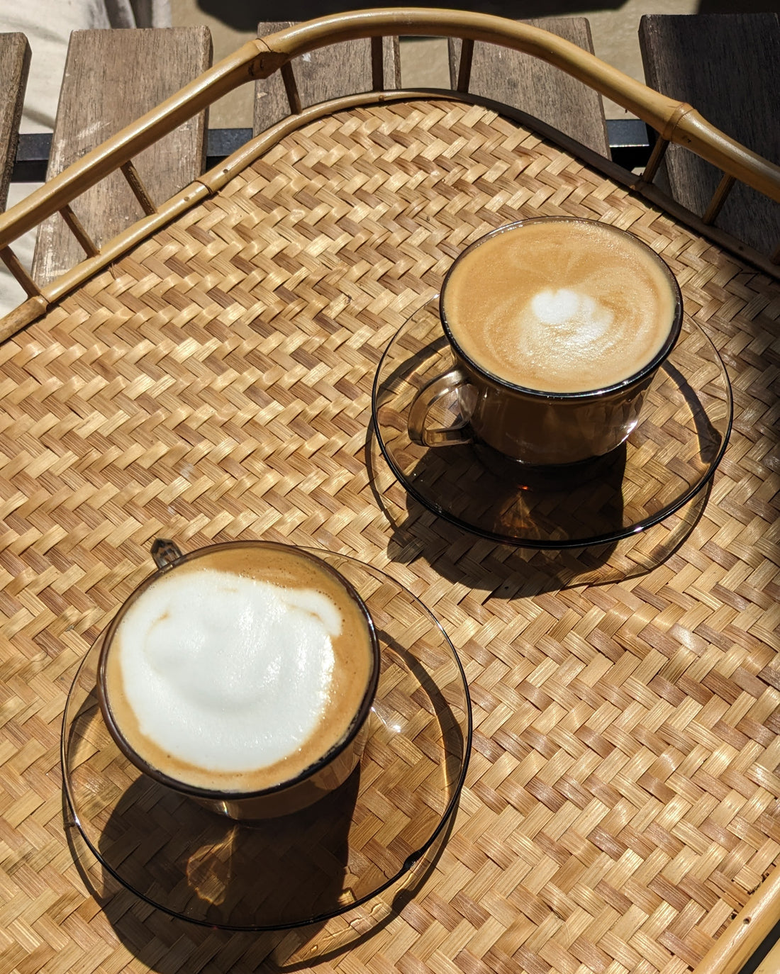 Small Latte Cortado Espresso Coffee